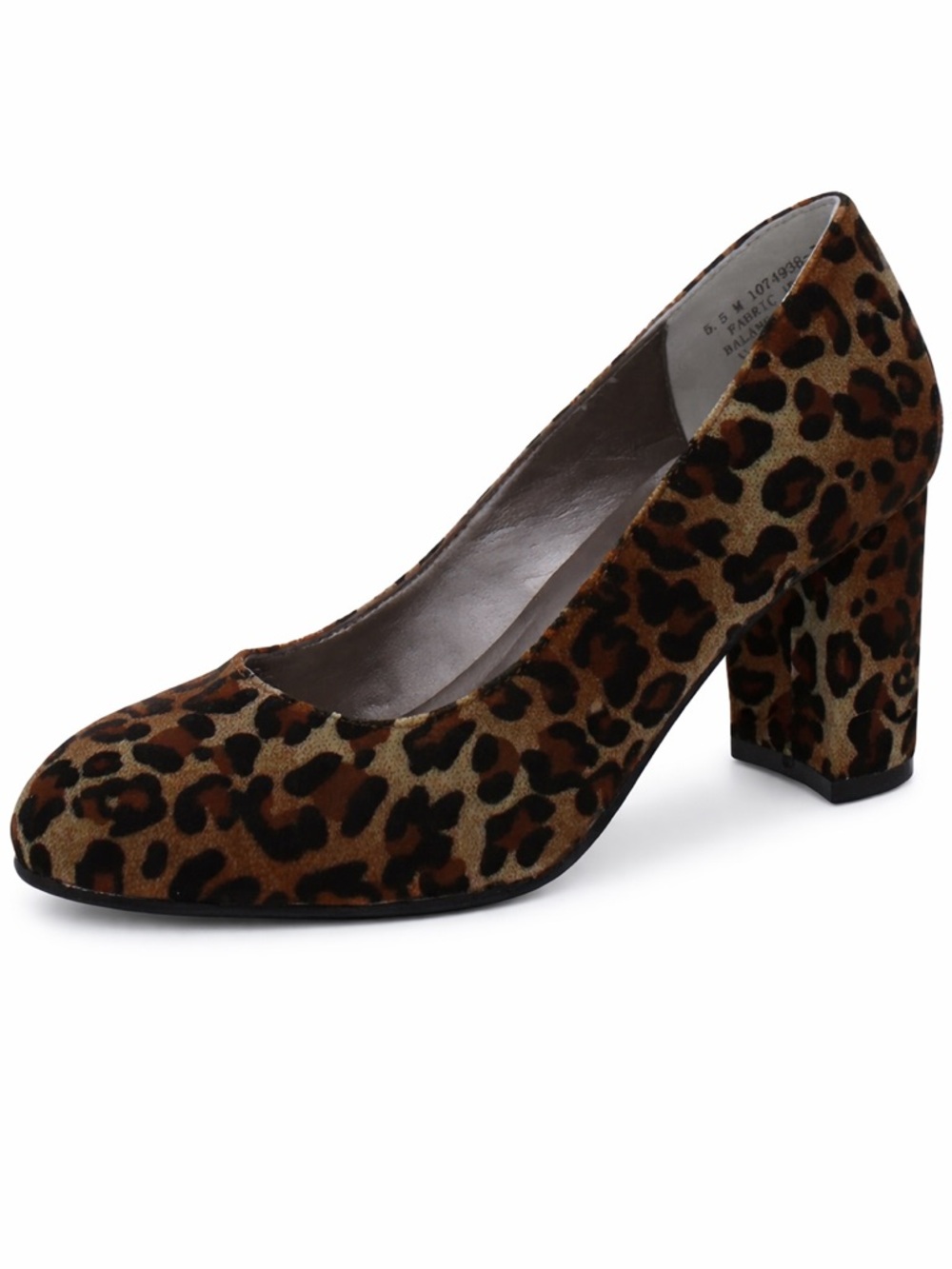 Array Leopard Print Block Heel Pumps‎ Size 5 New in Box